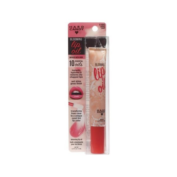 Hard Candy Blooming Lip Oil, 1190 Calming Peach
