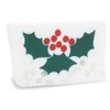 Primal Elements Glycerin Christmas Bar Soap | Helps All Skin Types, Sensitive, Oily & Dry Skin | NO PARABENS, VEGAN, GLUTEN FREE, 100% VEGETABLE BASE - (Holly Berry)