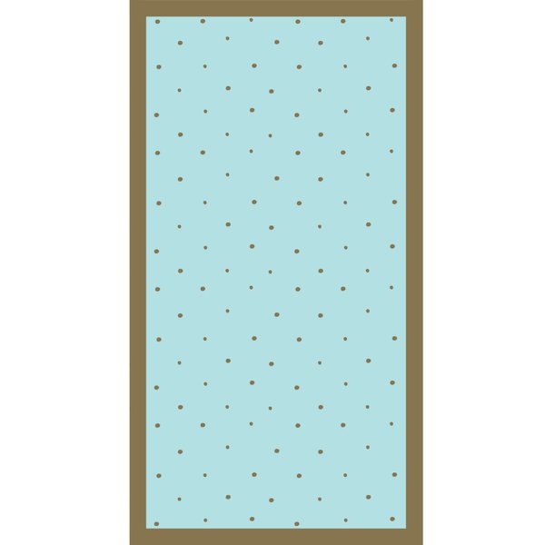 Creative Converting Gender Reveal Blue and Pink Polka Guest Towels-16pc, Multicolor