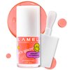Lamel Hydrating Lip Oil LET`S GLAZE - Hydrating Lip Gloss Flavoring Oil - Fat Oil Lip Gloss - Hydrating Lip Oil Treatment - Plumping Lip Oil Gloss - Clear Lip Gloss - №402 Strawberry Jam