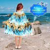 LIMIROLER Princess Dress Up Toys Mermaid Dress Up Cape Kit 9 Pcs Gift Set for Little Girls 3-8 Years Old, Princess Dress Up Clothes Set Gift for Birthday Christmas Party Halloween (Blue)