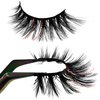 Cat-Eye Lashes Wispy Eyelashes 15mm Fox Eye Lashes Angel Wing Lashes Faux Mink False Eyelashes Natural Look 5 Pairs pack (B20)