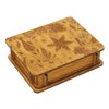Bits and Pieces - Botanical Box Brainteaser - Wooden Puzzle Gift Box - Secret Compartment Brain Game