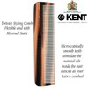 Kent A FOT Handmade All Fine Tooth Saw Cut Beard Comb - Pocket and Travel Comb - Styling Comb or Wet Comb for Fine or Thinning Hair, Beard Care, and Hair Care for the Essential Kent Beard Kit