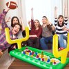 Inflatable Football Field Cooler Football Party Drink Cooler Football Party Decor Inflatable Ice Serving Bar for Game Sports Party Supplies Decorations Drink Beer Food, 53 x 28 in