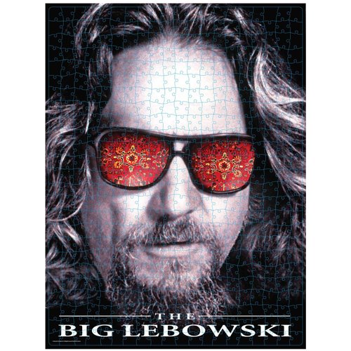 The Big Lebowski Movie 500-Piece Puzzle in Plastic Retro Blockbuster VHS Video Case