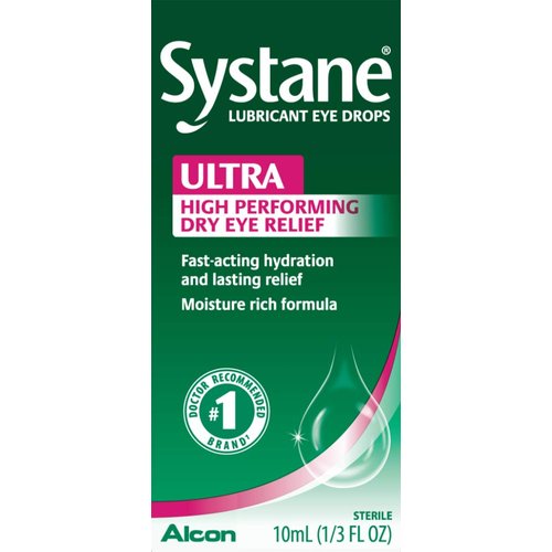 Systane Ultra Lubricant Eye Drops, 0.3 Fl Oz, 3 count