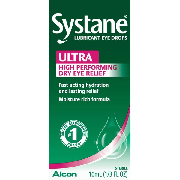 Systane Ultra Lubricant Eye Drops, 0.3 Fl Oz, 3 count