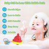 Baby Bath Toys for Toddlers, Crab Bath Toys for Toddlers for 1 2 3 4 5 Kids, Bath Bubble Maker No Battery Required Baby Kids Bath Toys Bathtub Toys As Birthday Gift for Boys Girls