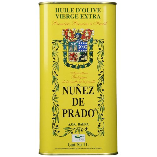 Nunez De Prado Extra Virgin Olive Oil Tin, 33.8 Ounce