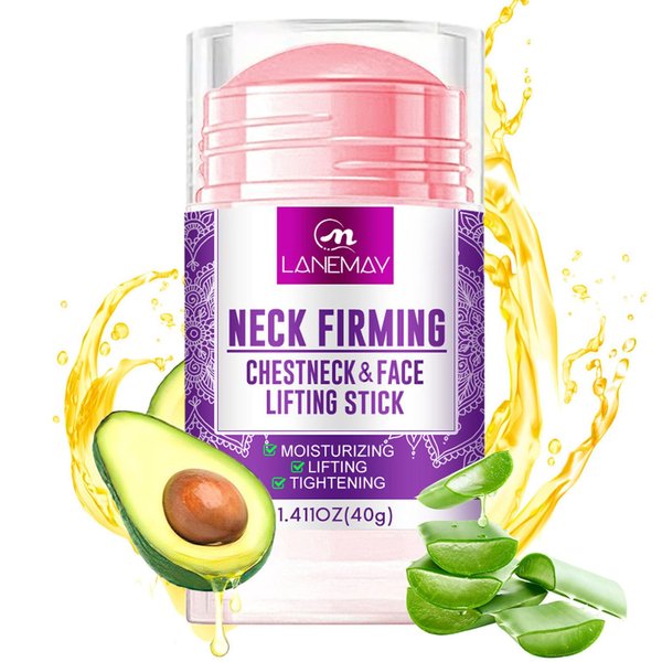 Retinol Firming Tightening Cream Stick for Neck and Face, Retinol Cream for Anti Wrinkles, Retinol Stick with Collagen, Aloe Vera, Avocado & Rosemary, Anti-Aging Neck Cream & Face Moisturizer