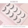 The Daydream wispy Lashes Clusters - Eyelash Extension Clusters Kit-Natural Look Eyelashes - Doll Eye Spiky Anime Lashes -Easy to Apply-Hybrid Salon Style Lashes-5 Sets Of Lashes