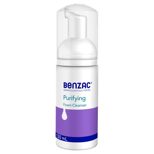 Benzac Daily Facial Foam Cleanser 130ml_AB