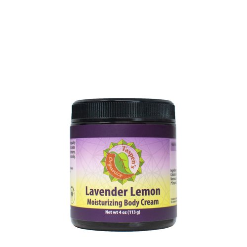 Taspen's Organics Shea, Cocoa & Coconut Oil Infused - Deep Hydration & Nourishment - Lotion for Dry Skin - Long-Lasting Moisturizer for Women & Men- Vegan & Cruelty-Free (4oz Lavender Lemon)