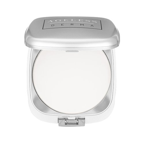 Ageless Derma Vegan Mineral Pressed Setting Powder Makeup- A translucent HD Face Finishing baking white Powder Foundation for oily skin