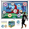 JHHJIFY Soccer Ball Game Mat Set, Soccer Ball Indoor Target Toss Party Game, Sports Toys and Gift for Kids Boys Girls for 3 4 5 6 7 8 Year Old Boy Toys Birthday Christmas