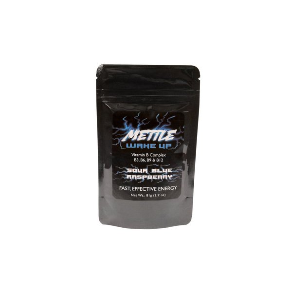Energy Drink Powder - 100 Servings | Sugar Free | 200mg Caffeine - Mettle Energy Drink Mix (Sour Blue Raspberry)