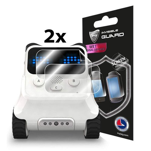 IPG for Makeblock Codey Rocky Robot Face Screen Protector Excellent Protector (2X) from Unexpected Attacks of Kids and Pets. Best Protection Against Scratches