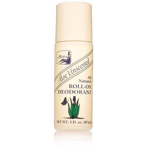 Alvera, All Natural Roll-On Deodorant, 89ml Bottle - Aloe Unscented