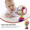 Toyvian High Chair Toy Baby Ferris Wheel Toy Suction Cup Newborn Spinner Activity Toy Newborn High Chair Rattle Interactive Development Educational Toy for Feeding Plaything, Early Development