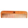 3 PCS Peach Wooden Comb Women and Men Comb - Wide & Narrow Tooth (S023)