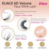 Eliace Lashes 30 Pairs | Luxury 6D Mink Eyelashes Wholesale Bulk 10 Styles Mixed - Professional Makeup Fake Eyelashes Cat Eyes & Full Fluffy False Eyelashes Natural Mink Strip Lashes Pack