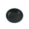 100 pcs Mini 3.11"x3.11" Dipping Sauce Dishes, Plastic Disposable Round Black Soy Sauce Plate Set, Condiment Serving tray, Seasoning Platter, Appetizer Bowel -for Sushi Mustard Vinegar Soy BBQ Ketchup