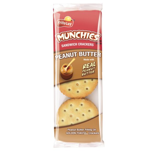Munchies Peanut Butter on Toast Crackers, 1.42 Ounce (Pack of 24)