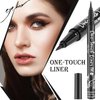 MARIA AYORA Triple Pack of Vegan-Approved Liquid Eyeliner Pens in Classic Black, Tattoo Effect, Quick Dry, Waterproof, Smudgeproof, Long-lasting & Felt Tip Eyeliner pen: Precision Beauty for Women