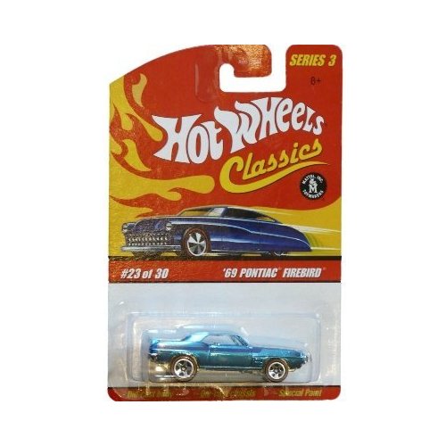 Hot Wheels Classics Series 3 1969 Pontiac Firebird #23 of 30 Special Blue Metallic Paint