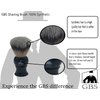 G.B.S Men's Shaving Set- Deluxe Straight Razor 6/8in Carbon Steel Razor, Shaving Mug, Synthetic Bristles Brush, Shaving Soap Razor Case, Alum Block and Strop