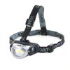 Dorcy 8-LED Adjustable LED Headlight Flashlight with Blinking Red Light Setting and Push Button Switch, Black (41-2095)