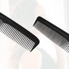 4 Pack Combs for Women and Men, Rat Tail Comb, Hair Combs, Fine and Wide Tooth Comb Set for Styling, All Hair Types (Black)