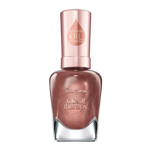 Sally Hansen Color Therapy Nail Polish, Raisin the Bar, Argan Oil Formula, 5 Oz, Nail Polish, Color Nail Polish, Nail Strengthener, Strong Nails, Nail Treatment, Growth Treatment