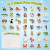 Broytain 40 Animal Fridge Magnets for Toddlers,Animal Foam Refrigerator Magnets Toys for Kids Whiteboard,Learning Games,Educational Toys,Preschool Kindergarten Learning Activities Homeschool