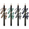 Khasana Eyeliner Pencil Set Of 4. Smooth & Creamy Glide, Long-Wearing, Smudge-Proof, Waterproof. Eyeliner Gift Set, Ophtalmologist Tested (Florence)