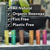 Soap Distillery Lip Balm Two Pack - Organic Beeswax - Plastic Free Tube (Bees Knees)