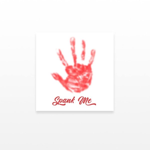 2x Spank Me Hand Temporary Tattoos