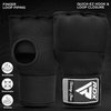 RDX Gel Boxing Hand Wraps Inner Gloves Men Women, Quick 75cm Long Wrist Straps, Elasticated Padded Fist Under Mitts Protection, Muay Thai MMA kickboxing Martial Arts Punching Training Bandages