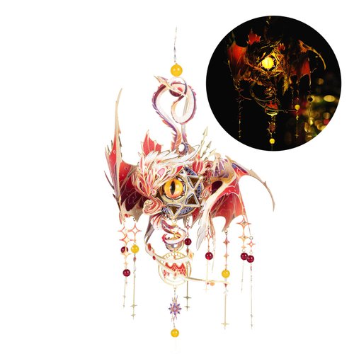 MU 3D Metal Puzzles Model Kits for Adults Building The Eye of Devil, Serpent Evil Wedjat-Eyes Steel Ancient Myths Magic Power Metal Earth Piece DIY Sets, Birthday New Year Xmas Gift