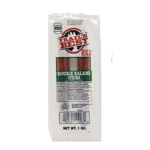 Trail's Best Sticks, Salami, 1-Ounce (Pack of 20)