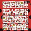 96 PCS Ladybug Temporary Tattoos Sticker Bug Birthday Party Decorations Supplies Favors Celebration Gifts for Girls Boys Baby Showers Prizes Cute Beetle Tattoo School Reward Themed
