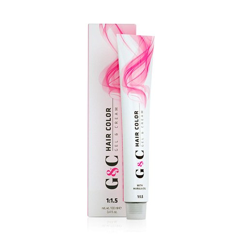 G & C Hair Color (6.07/6.NB Dark Natural Blonde/Natural Brown) 3.4oz 100ml (MADE IN ITALY)