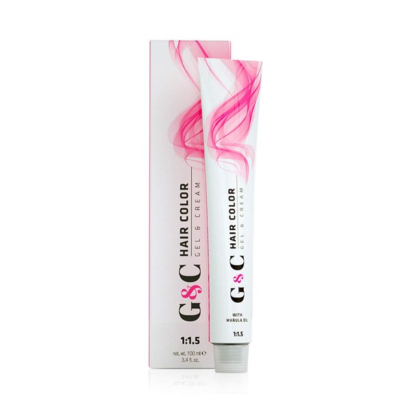 G & C Hair Color (6.07/6.NB Dark Natural Blonde/Natural Brown) 3.4oz 100ml (MADE IN ITALY)
