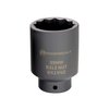 Powerbuilt 39mm Axle Nut Socket, 1/2 Inch Drive, Use with Impact Wrench, 12 Point Extra Deep, Remove Axle Shaft Nut - 641422