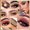 Nude Neutral Eyeshadow Palette, 25 Color Matte Shimmer Brown Gold Eye Shadow Palette, Pigment Naked Smokey Natural Eyeshadow Palette for Brown Eyes, Long Lasting Blendable Hypoallergenic Makeup Pallet