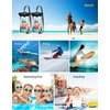 KOSENEC Waterproof Phone Case with Lanyard, Universal Waterproof Phone Pouch Floating[2 Pack], 2024 Phone Water Protector Pouch for Vacation Beach Pool Kayak Cruise Travel Essentials Accessories