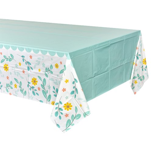 American Greetings Baby Shower Party Supplies, Plastic Table Covers (3-Count)