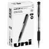 Uniball Signo 207 Impact Stick Gel Pen, 12 Black Pens, 1.0mm Bold Point Gel Pens - School and Office Supplies, Japanese Ink Pens, Journaling Pens, Smooth Writing Pens, Teacher Pens