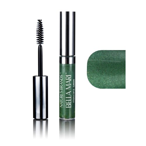 Bella Mari Natural Mascara, Green; 0.4oz